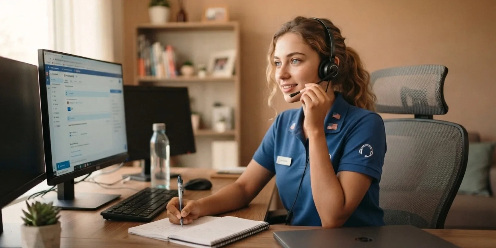 remote virtual receptionist in usa